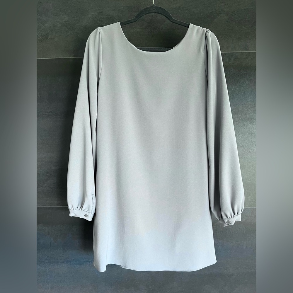 NYMPHE dress with balloon sleeves